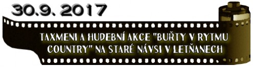 (30.9. 2017) Taxmeni a hudební akce "Buřty v rytmu Country" na Staré Návsi v Letňanech