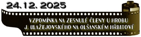 (22.12. 2025) Vzpomínka na zesnulé členy u hrobu J. Blažejovského na Olšanském hřbitově